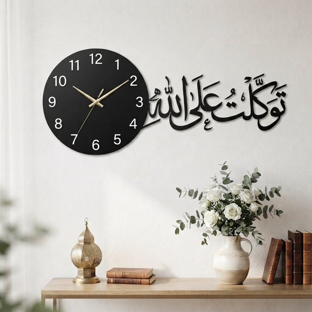 Tawakaltu Allalahi clock(zs403)